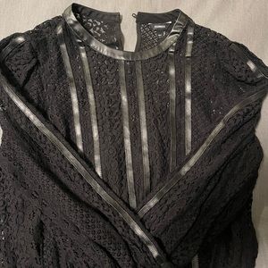 Express Large lace top